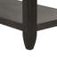 Console brune 48 x 19 x 29,5 po