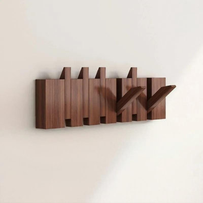 Porte-manteaux mural en bois massif Beech Paint - Portemanteaux mural