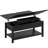 2 Pieces Lift Top Coffee Table with Storage 