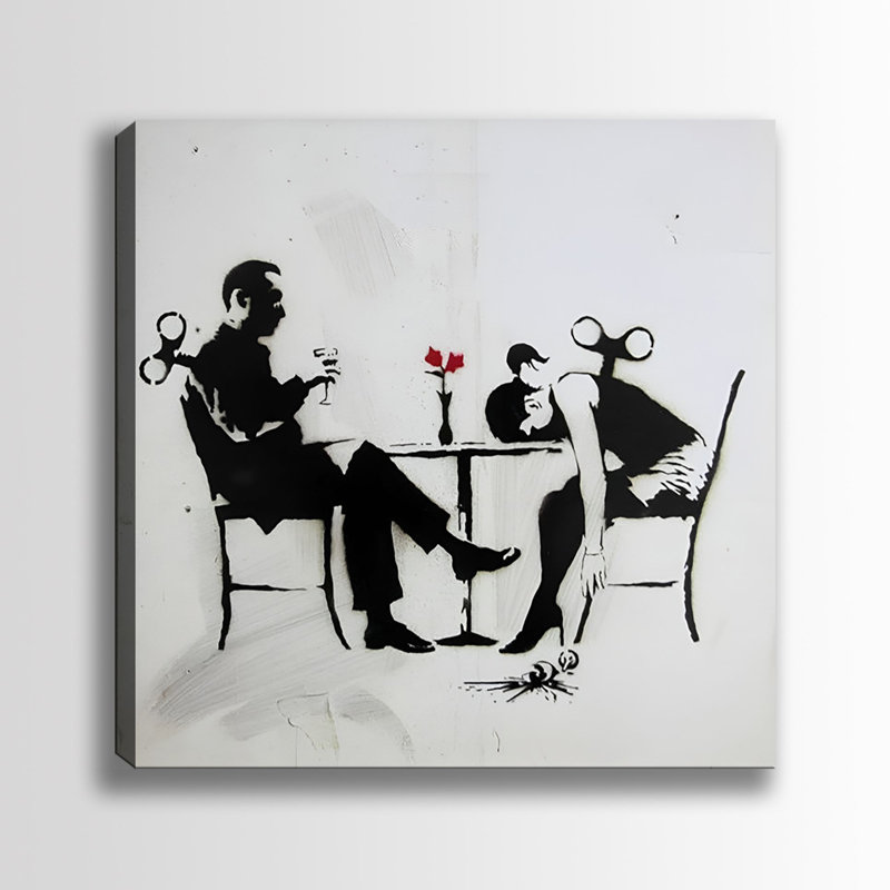 Peinture décorative sur toile