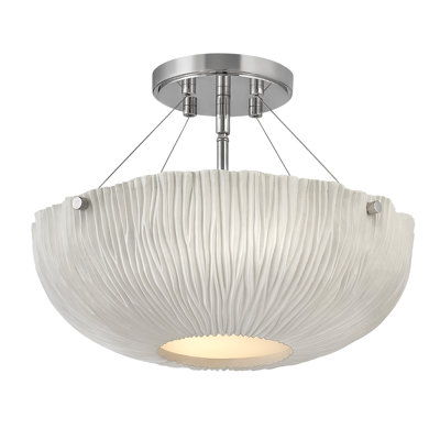 Coral 3 - Light 17" Semi Flush Mount