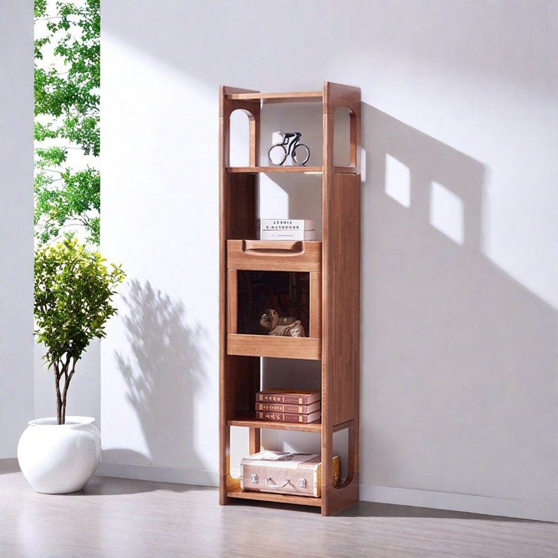 New Chinese style wooden bookcase