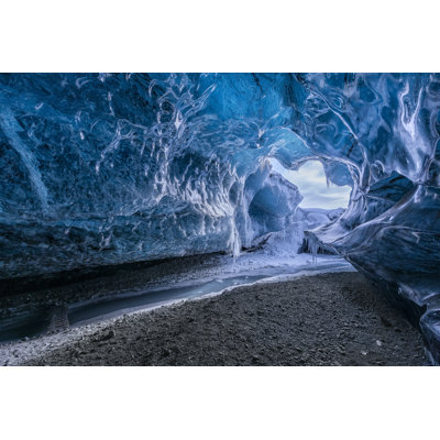 " Glacial Cave In Iceland "