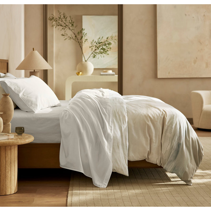 Signature Vintage Washed Sheet Set, Vintage White, King