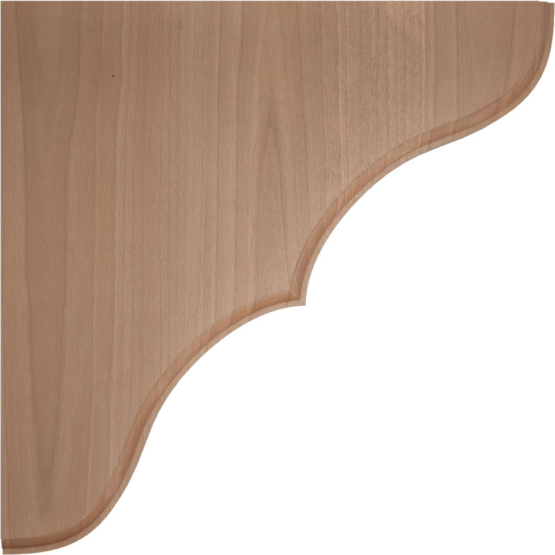 Support en bois Stratford, Cerisier, H 10 po x l 1,75 po x P 10 po