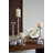 S/3 Gold Metal Pillar Holders With White Marble Base And Open Ring Accent