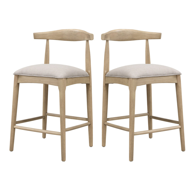 TABOURET DE COMPTOIR EN TISSU PEBBLE (sans la table), Tabouret de comptoir (siège d'une hauteur de 26,5