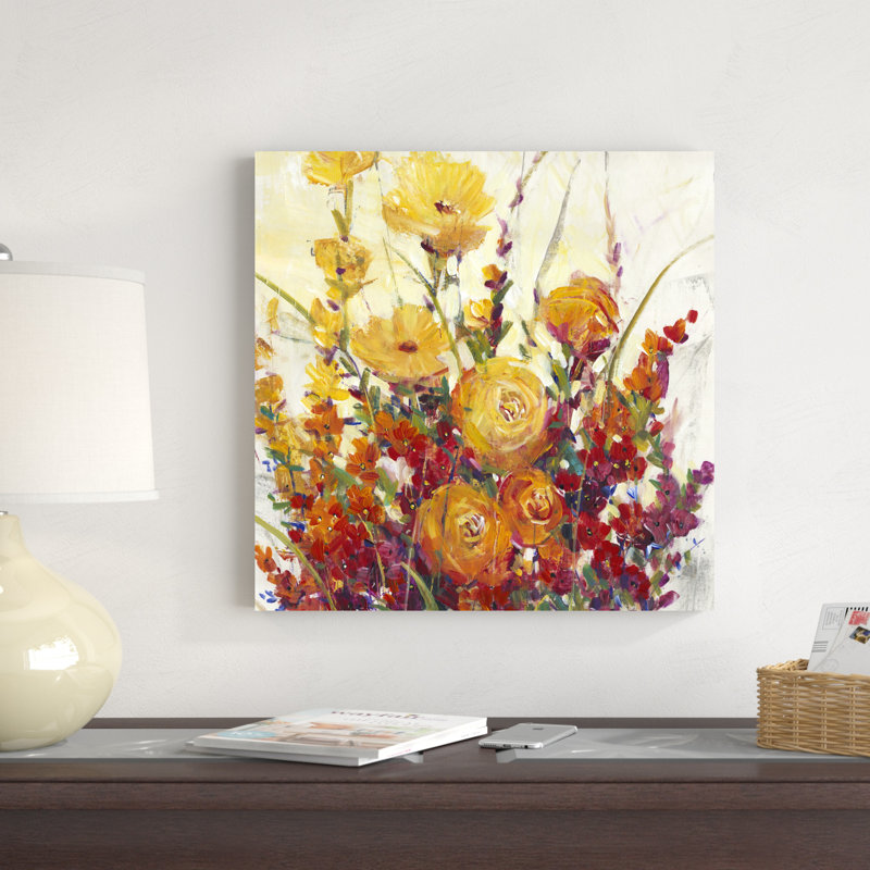 Bouquet mixte I, H 20 po x l 20 po x P 1,25 po