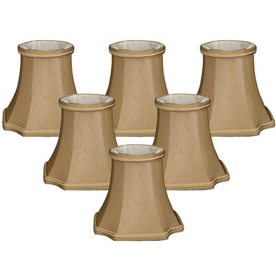 4.5'' H Silk Bell Candelabra Shade
