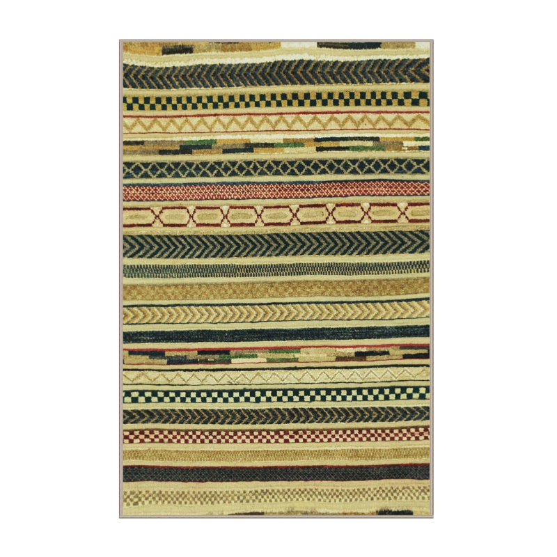 Abstract Indoor Rug, Runner 2' x 5'