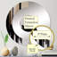 Larinda - Miroir mural demi-cercle-2076982026