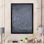 Art mural moderne sur toile luxueux gris fluo X