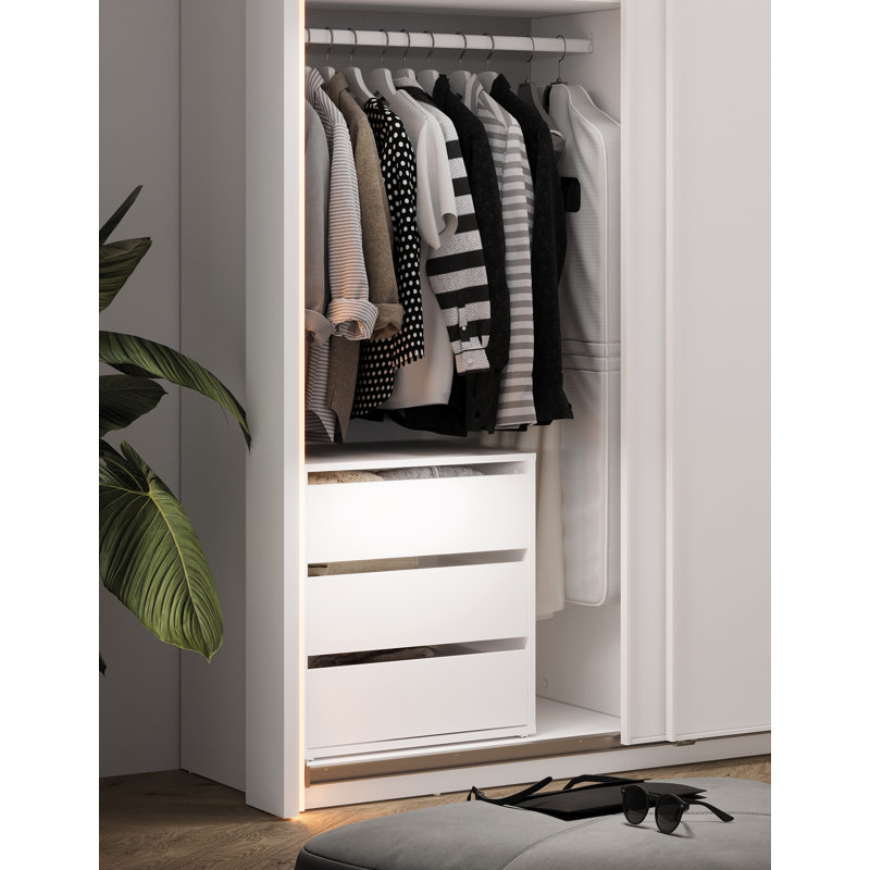 Swanhild Laminate Closet System Shelf
