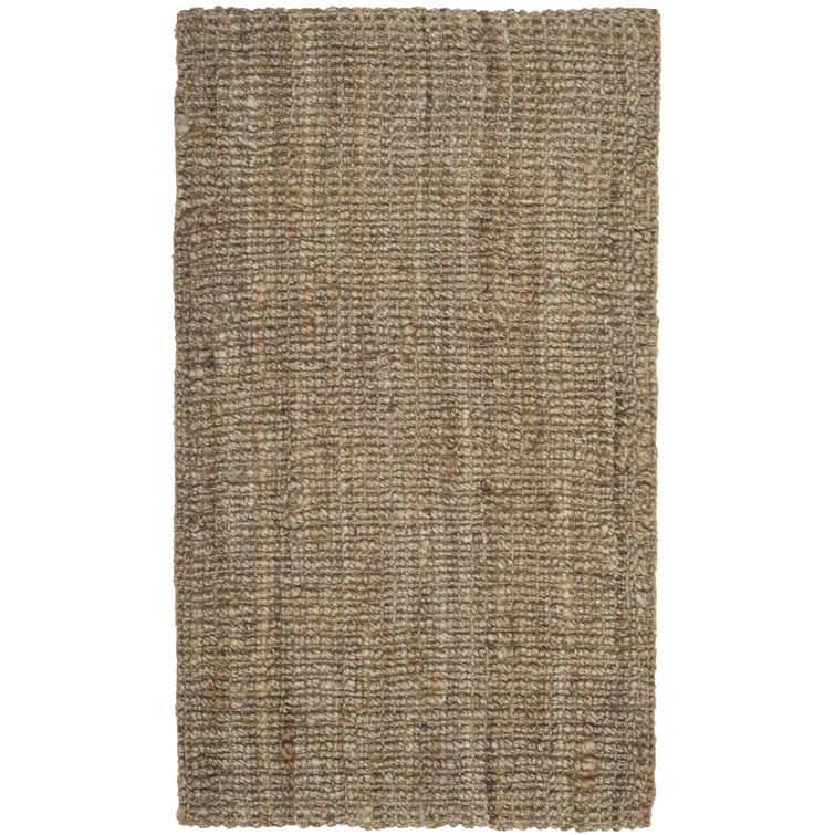 Tapis en jute naturel/gris Alda