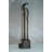 Kamaya Male Female Abstract Bronze Statue -  Size: 6"L x 8"W x 31"H. 