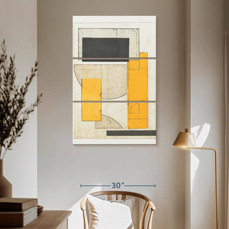 Avery Mappage du Bauhaus IV, H 65 po x l 42 po
