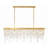 Howden 6 - Light Unique/Statement Rectangle/Square Pendant with Wrought Iron Accents