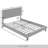 Cheneka Upholstered Unfinished Platform Bed-630760804-630760808