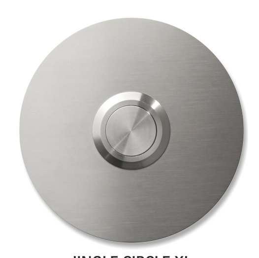 Push Button, 6 cm H x 6 cm W x 0.02 cm D