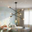 Lustre spoutnik moderne 8 lumières