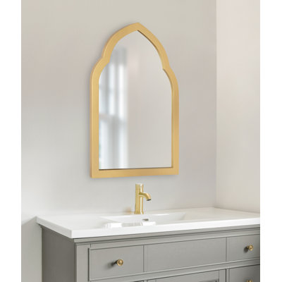 Ivanka Engineered Wood Arch Mirror