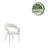 Sina 17.91'' H Velvet Upholstered Armchair-315901609