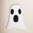 Halloween Ghost Hooked Throw Pillow-602869112