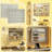 5-tier Wall-mounted Display Case Display Cabinet, 31.5" W x 3.7" D x 23.6" H, Large Glass Doors to Showcase Collectibles, Decor, or Keepsakes-121198137