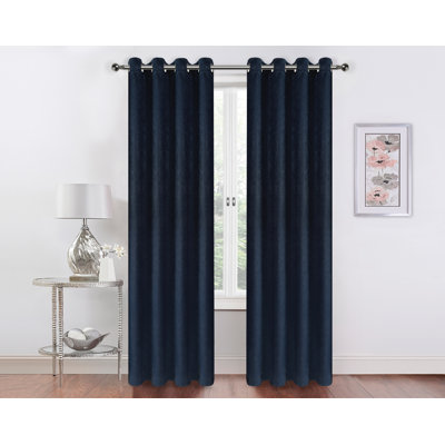 Paire de rideaux semi-transparents avec œillets Hotel