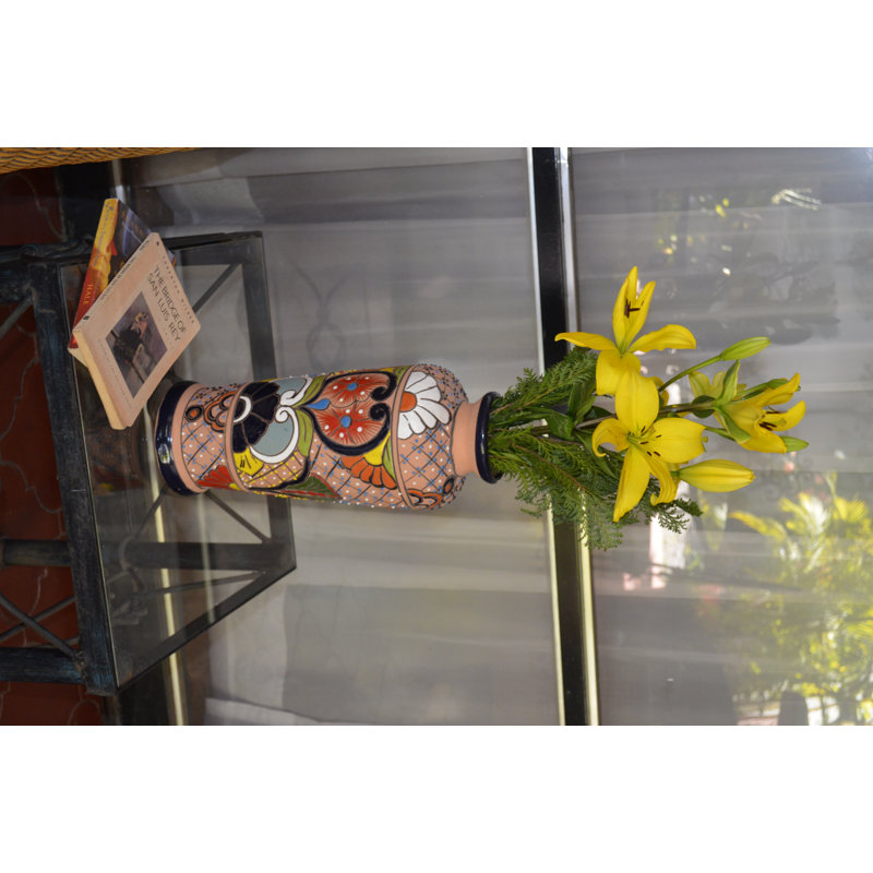 Petrinel Talavera Ceramic Table Vase