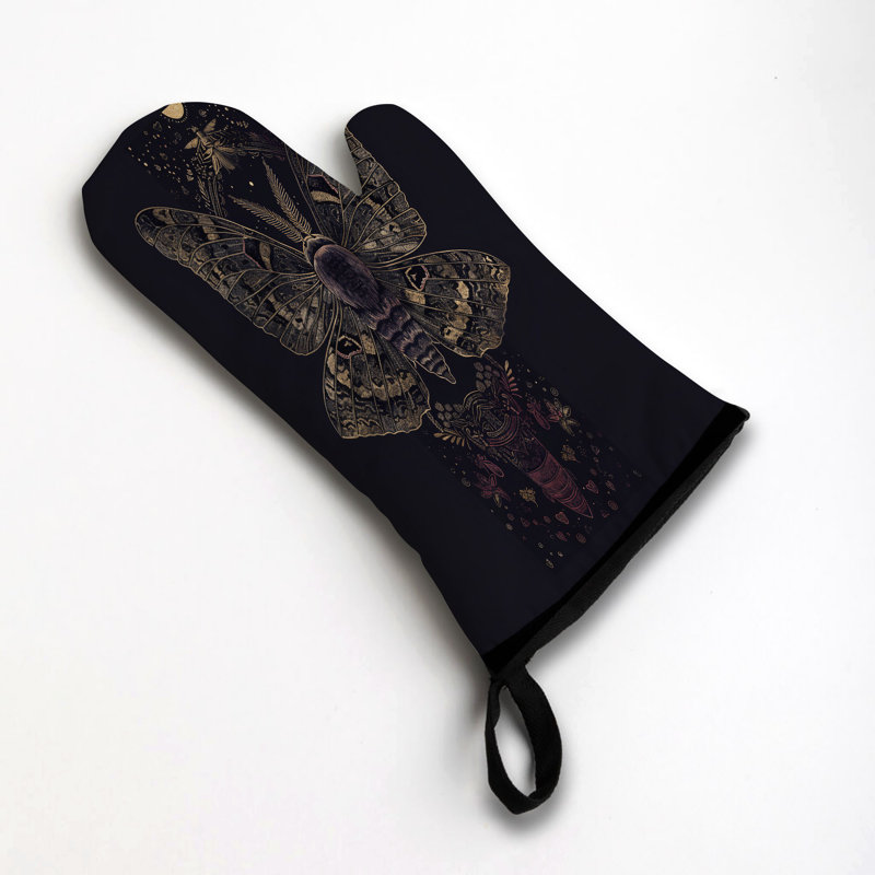 Sergé de coton Night Moth