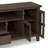 Artisan 72"W Solid Wood Transitional TV Stand for TVs up to 80" with 4 Cabinets, 2 Drawers, and Adjustable Shelves-1510306434