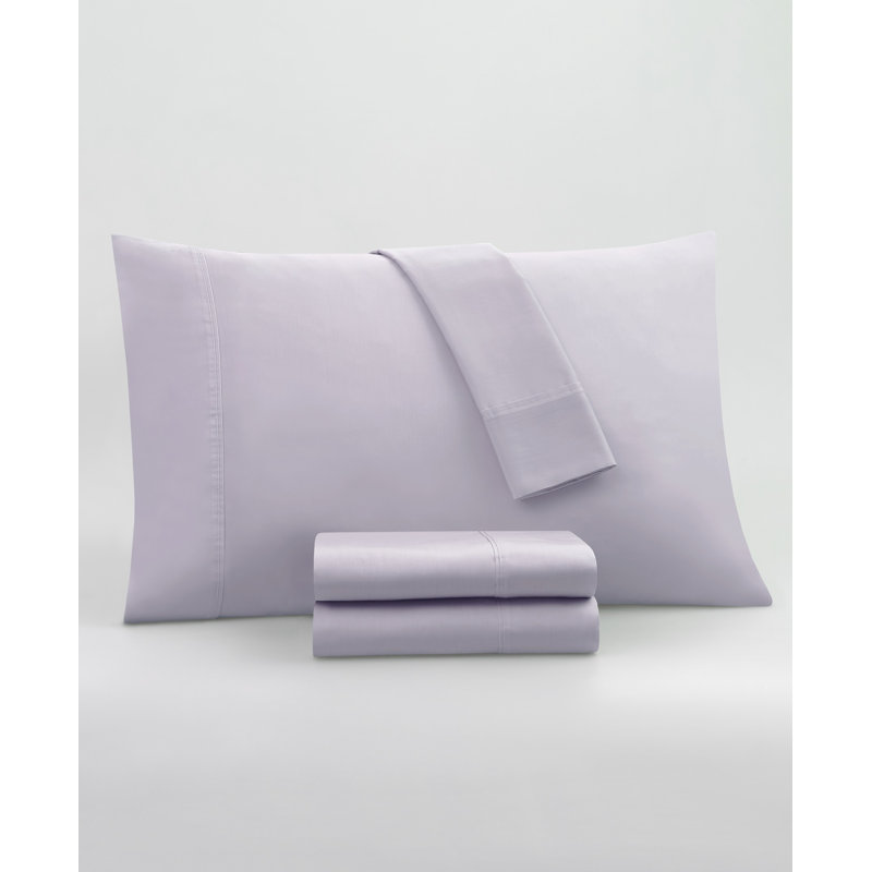  Ensemble de draps en coton 600 fils, Ivoire, Très grand