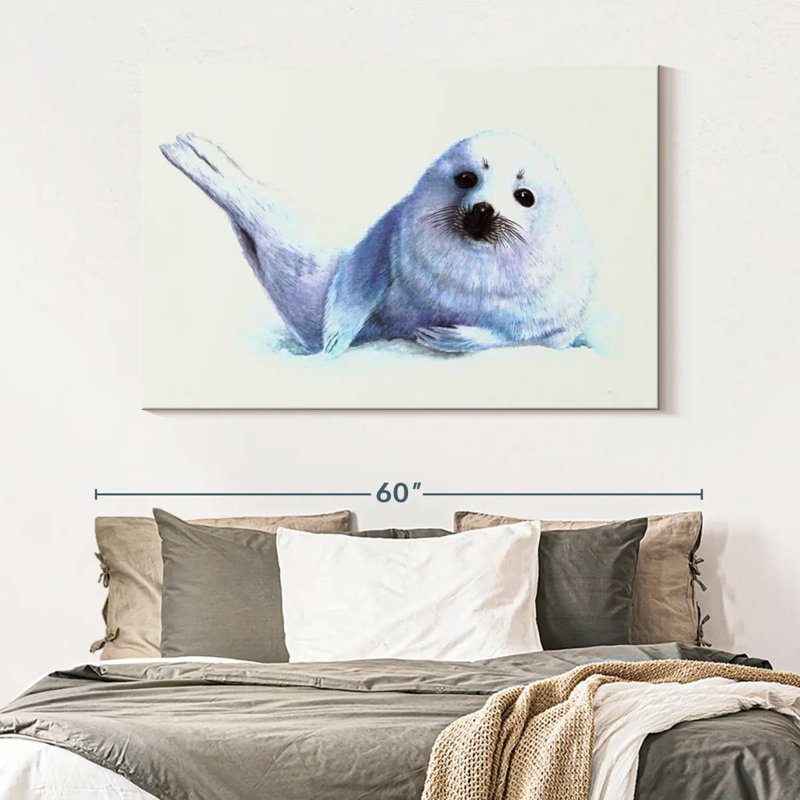 Adeliza Seal, 34" H x 51" W