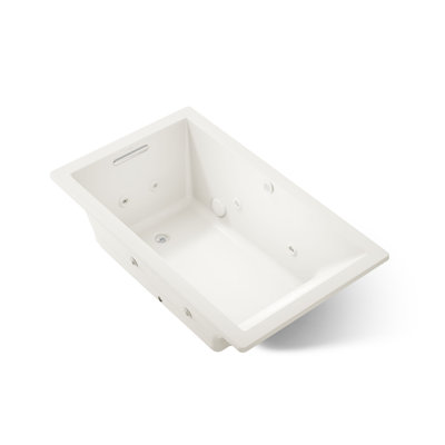 Underscore 60" x 36" Undermount Whirlpool Acrylic Bathtub