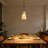 Lyra Natural Alabaster Pendant - Hand-Carved Conical Stone Light | Modern Luxury "Glow" for Kitchen Island, Bedside & Foyer (Gold Finish, Height Adjustable)