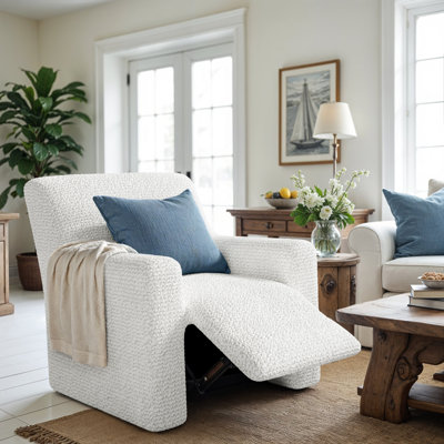 Housse extensible pour fauteuil inclinable - Facile à nettoyer et durable - Collection Comfort