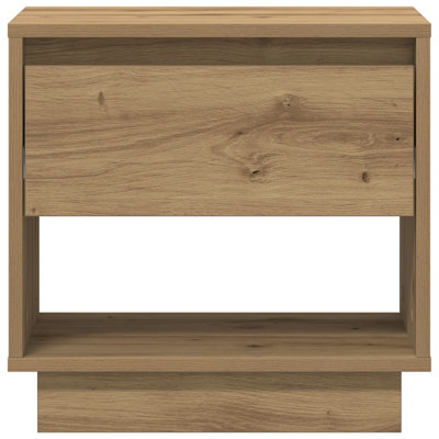 45cm W Manufactured Wood Bedside Table