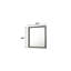 Miroir de style moderne en bois gris