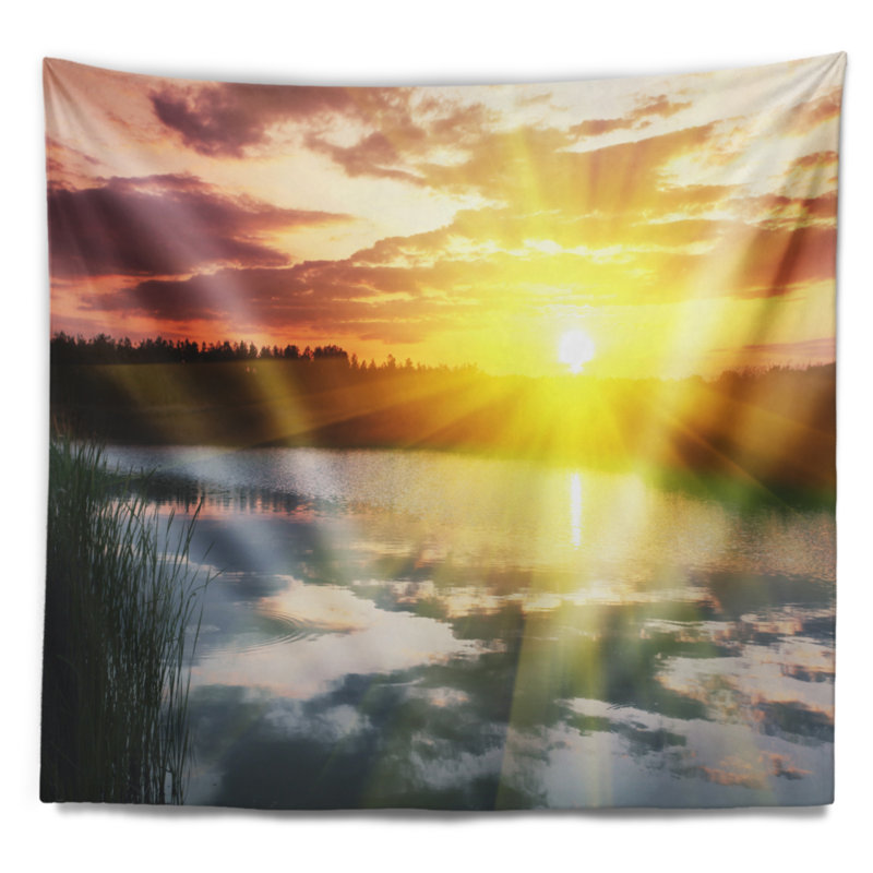 Polyester Tapestry, 50" H x 60" W