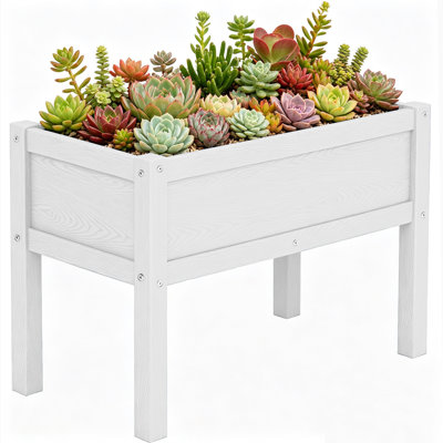 Lit de jardin surélevé avec jardinière HikHDPE