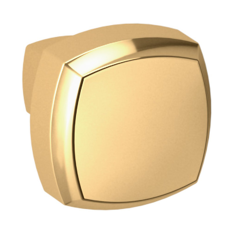 4452 Severin Fayerman A Knob, Polished Brass