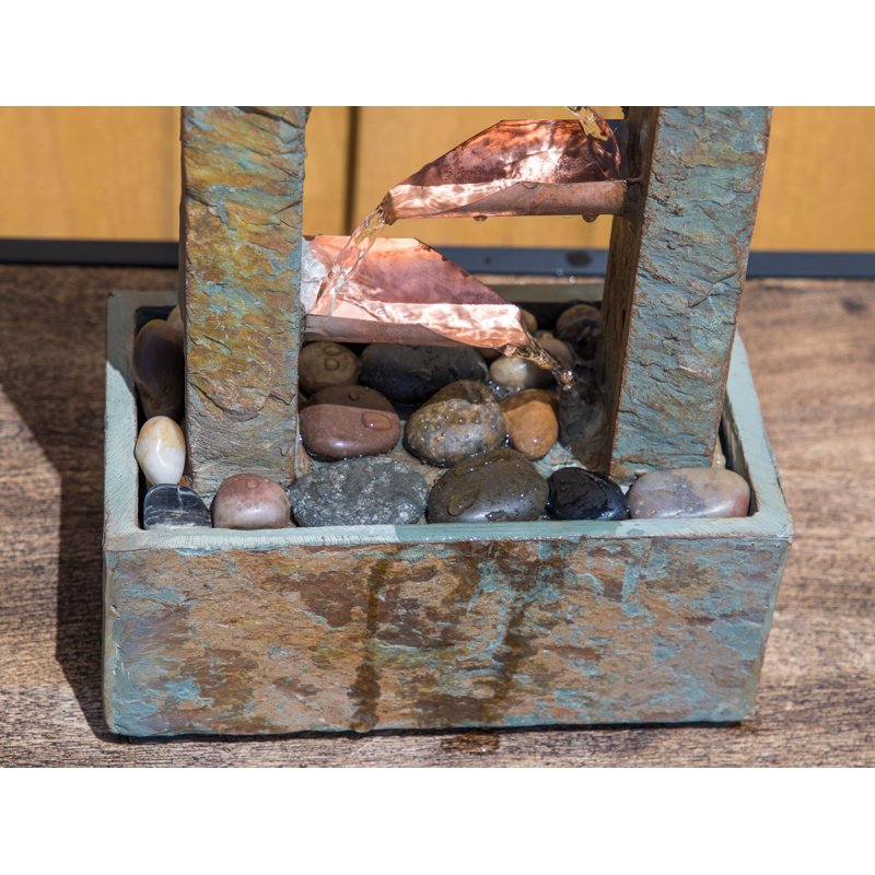 Spillway Table Fountain - Copper