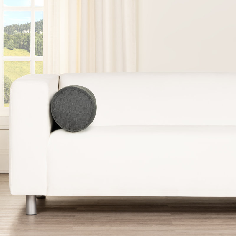 Coussin décoratif Bramble, Slate, 21" x 8" Bolster, Polyfill