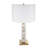 Alabaster Slab Table Lamp