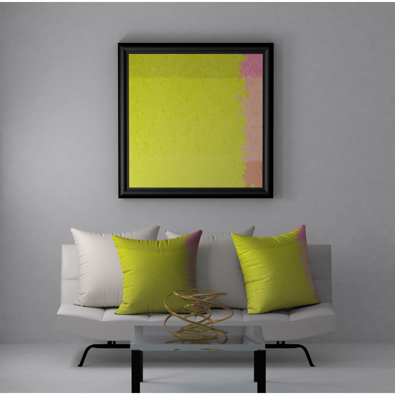 Très grande housse de coussin carrée Coy, 18" x 18"