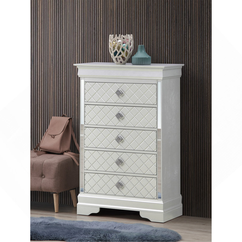Coffre Verona G6700-CH, champagne argenté, Argent argent