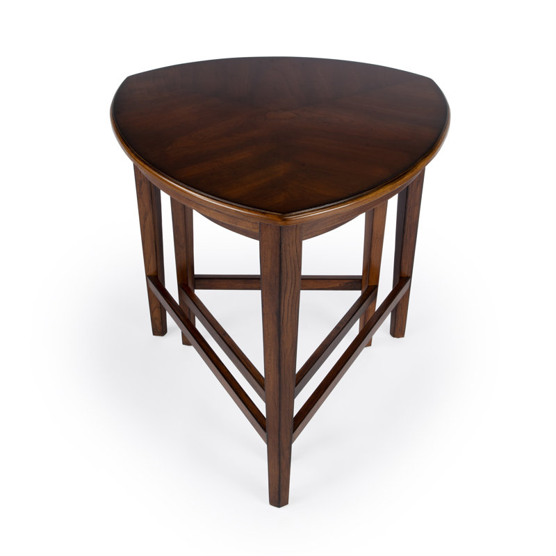 Finnegan Triangle Nesting Tables, Antique Cherry