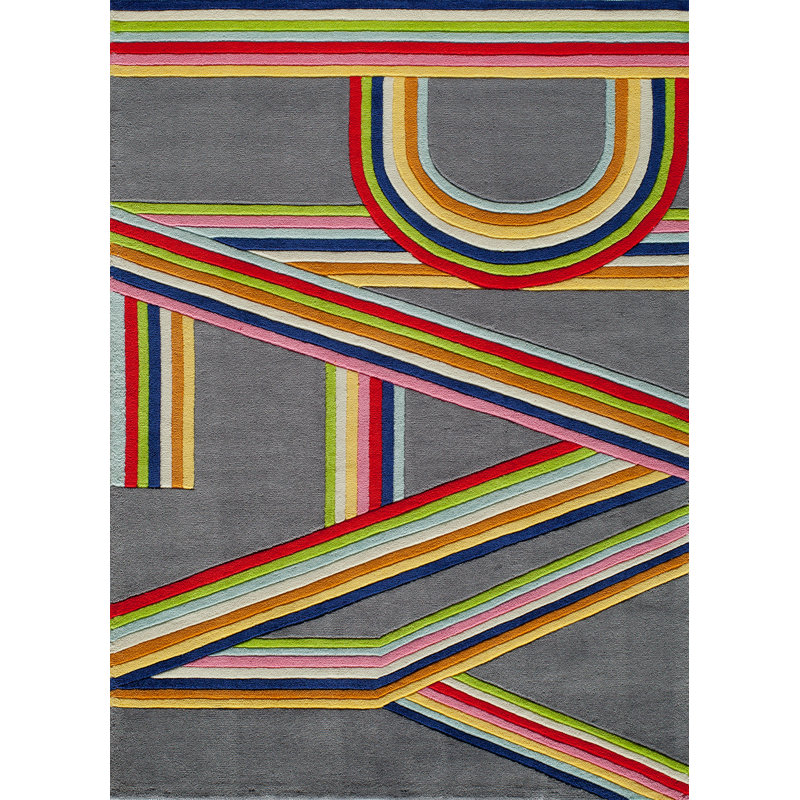 Tapis touffeté à la main Aariana, Rectangle 4 pi x 6 pi