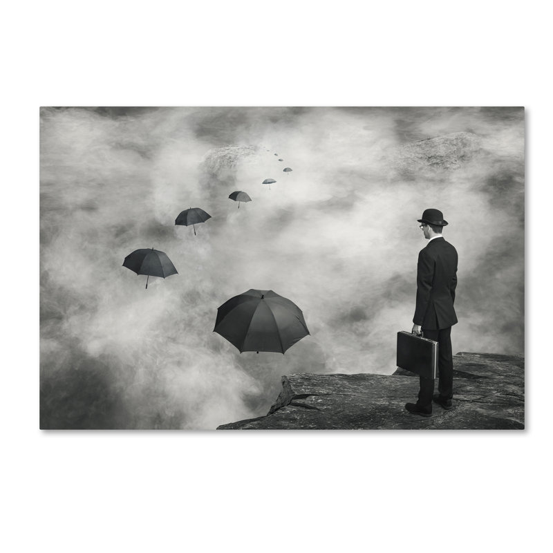 « the road less traveled », reproduction d’impression sur toile tendue, H 12 po x l 19 po